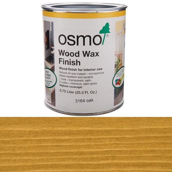 Wood Wax Finish - Solvent Based - Finish Color:Oak - Size:0.75 Liter